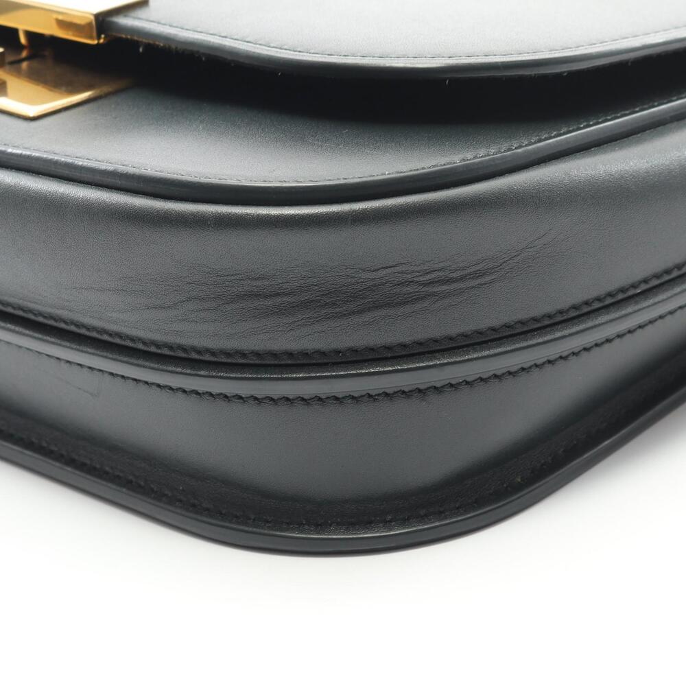 Saint Laurent Paris Betty Shoulder Bag Leather Green - Picture 8 of 10